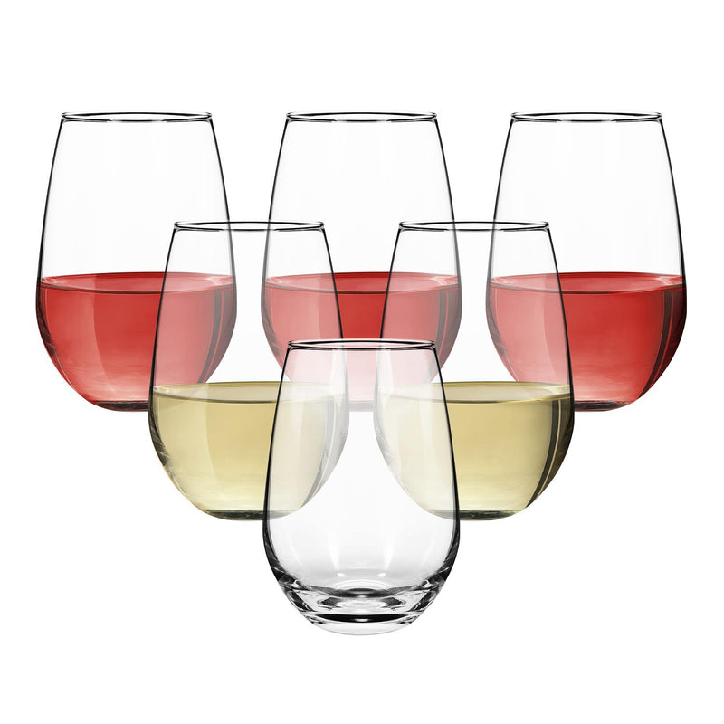 Vinsani Crescent HiBall Glasses 6pcs - TikTopia