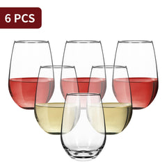 Vinsani Crescent HiBall Glasses 6pcs - TikTopia